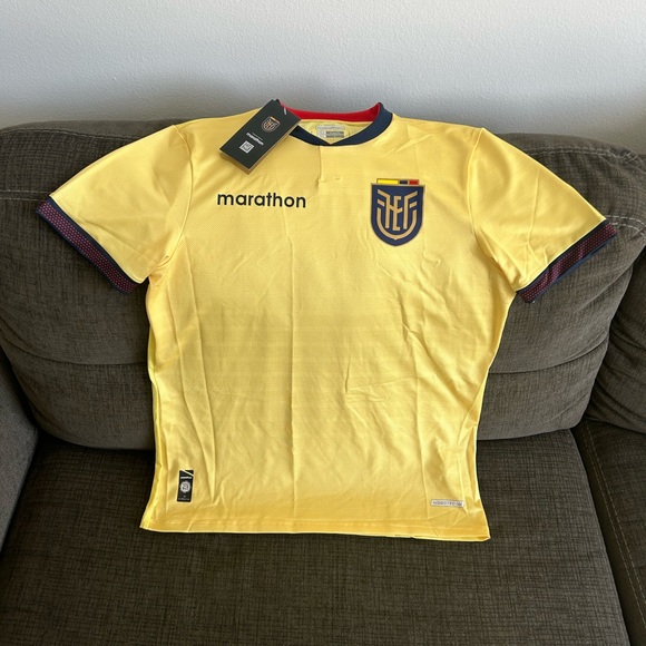 Marathon | Shirts | Ecuador Authentic National Team World Cup Qualifier ...